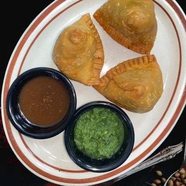 Lamb Samosa.