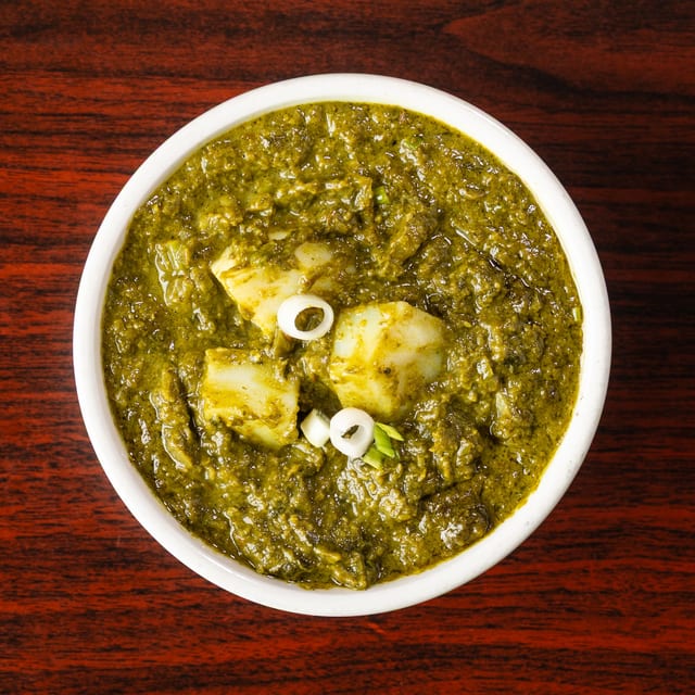 Saag Aloo.