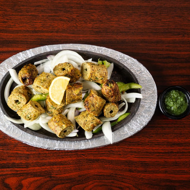 Chicken Seekh Kabab.