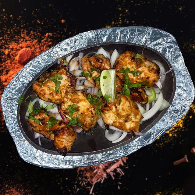 Malai Chicken Kabab.