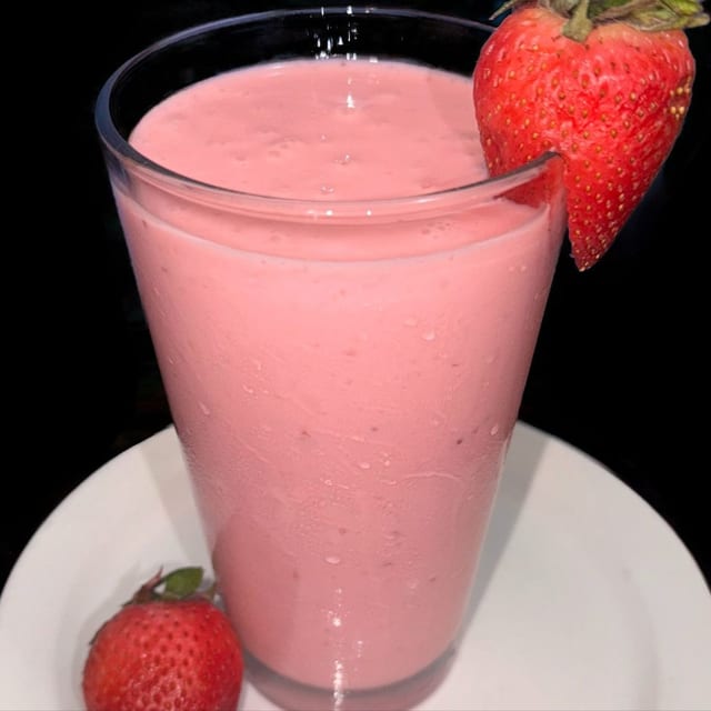 Strawberry Lassi.